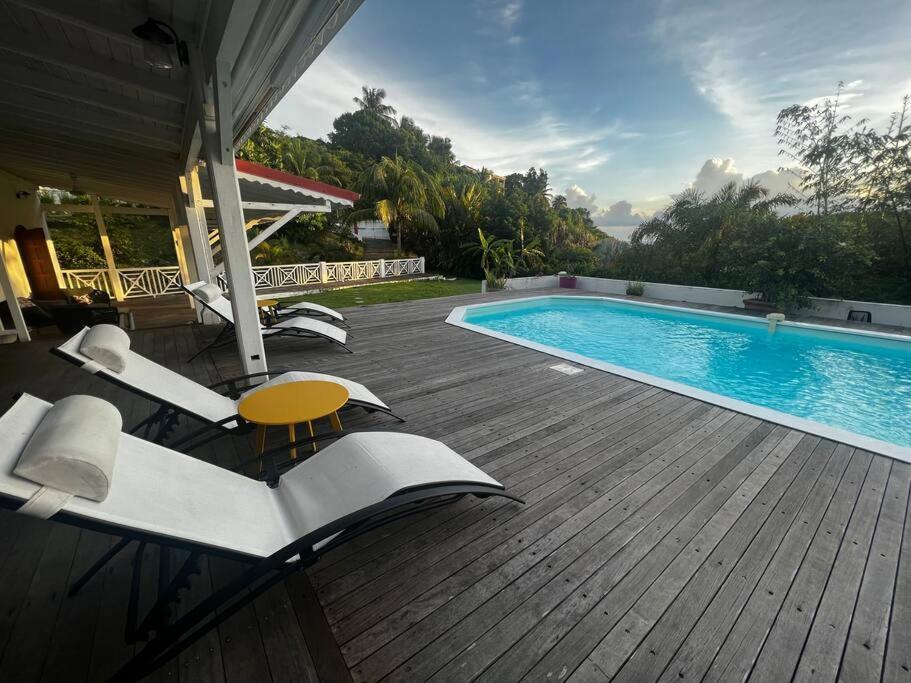 Spacieuse Villa Corossol Avec Piscine Et Jeux Exterieurs Le Gosier (Grande-Terre) Exterior foto